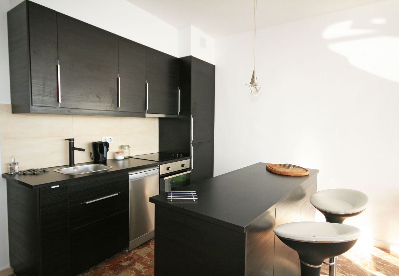 Apartamento en Mijas Costa - Apartamento de 2 dormitorios en la playa Alagida Calahonda