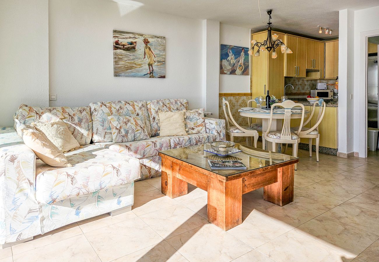 Apartamento en Mijas Costa - Apartamento de 2 dormitorios con jardín en Riviera