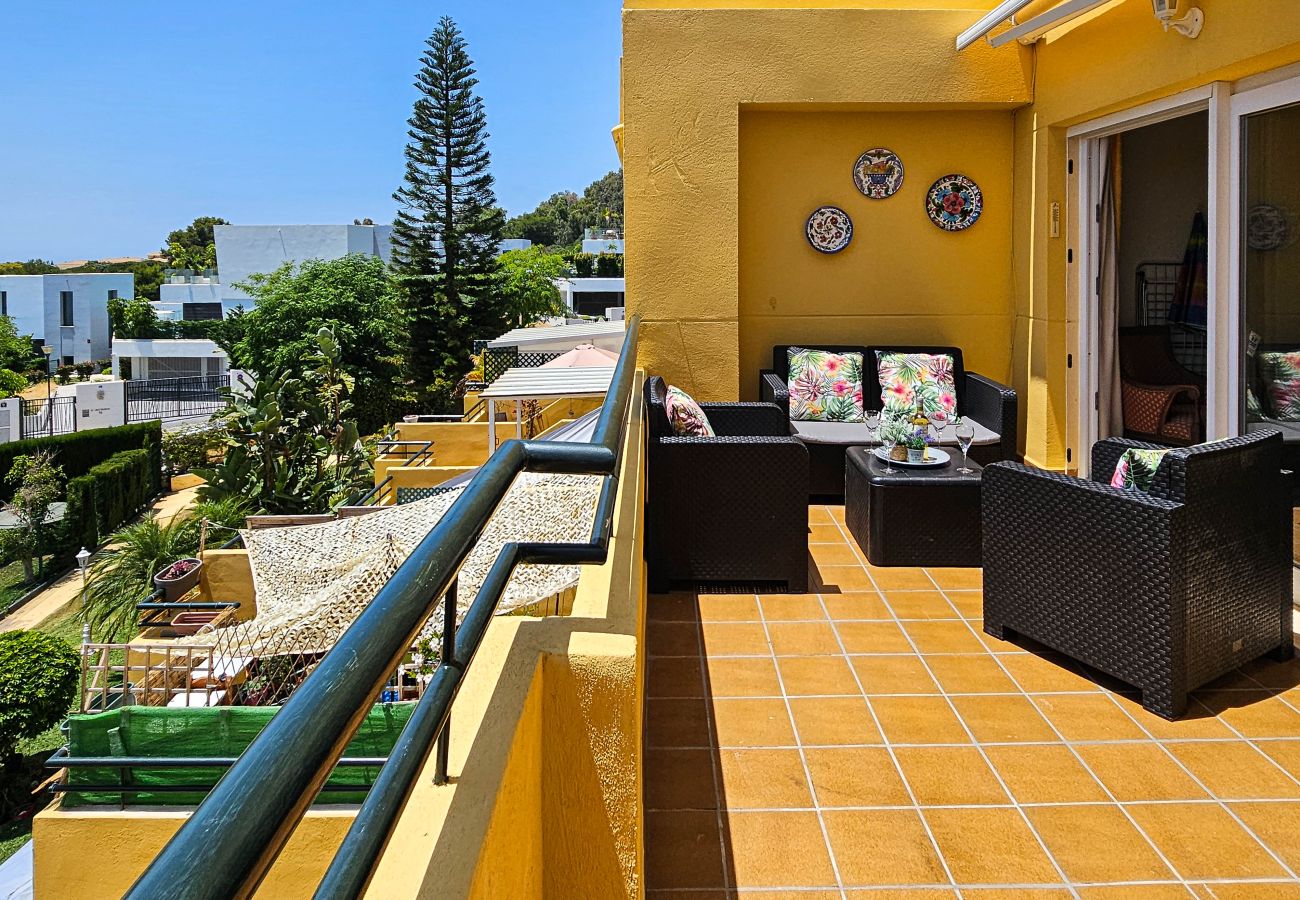 Apartamento en Mijas Costa - Apartamento ático de 2 dormitorios con vistas al mar.