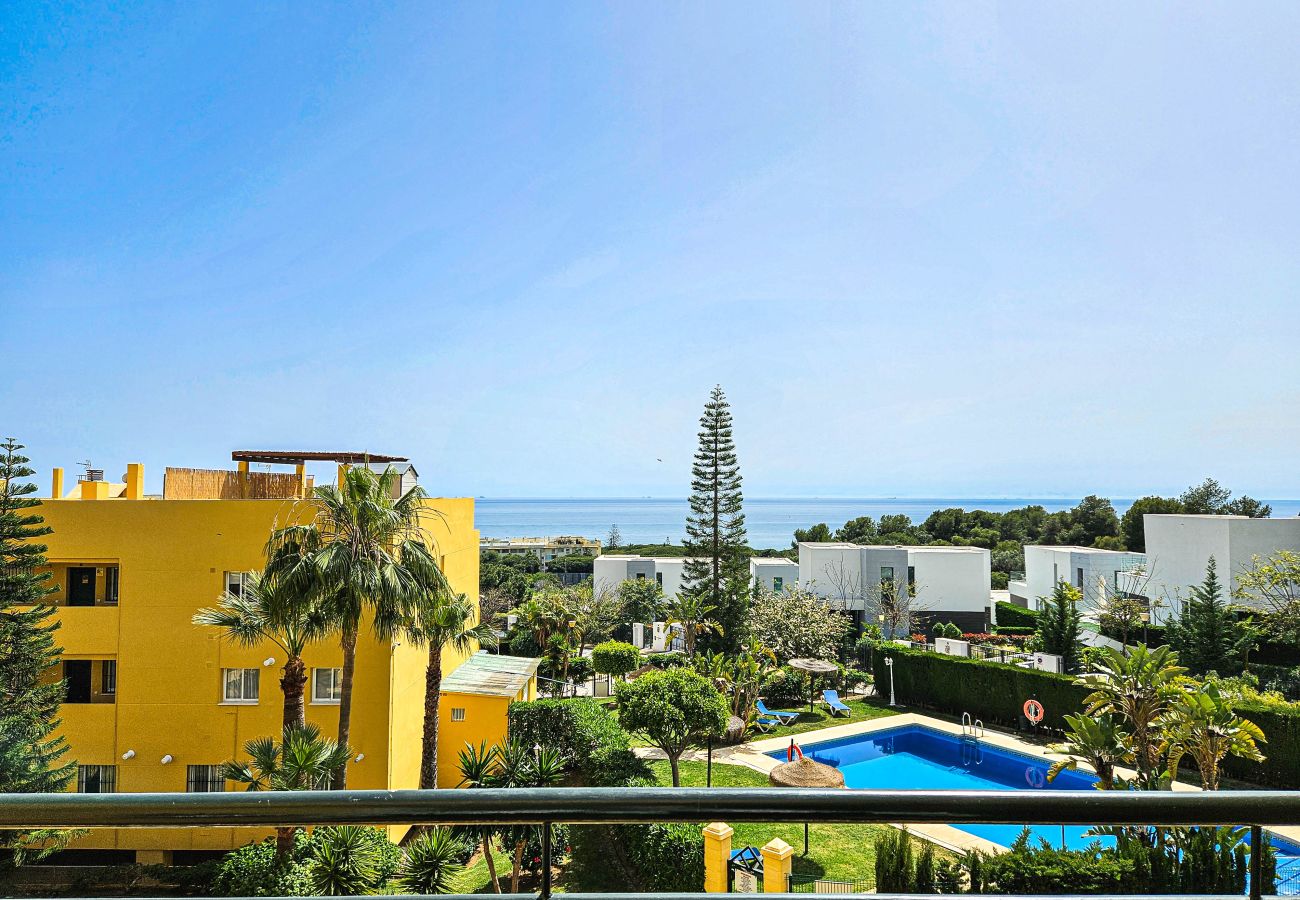 Apartamento en Mijas Costa - Apartamento ático de 2 dormitorios con vistas al mar.