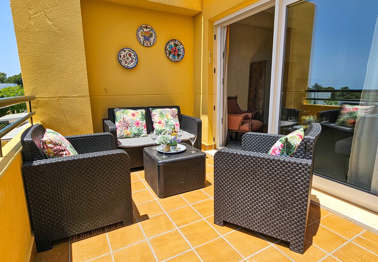 Apartamento en Mijas Costa - Apartamento ático de 2 dormitorios con vistas al mar.