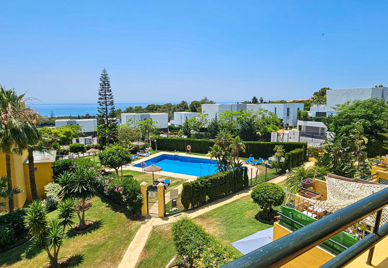 Apartamento en Mijas Costa - Apartamento ático de 2 dormitorios con vistas al mar.