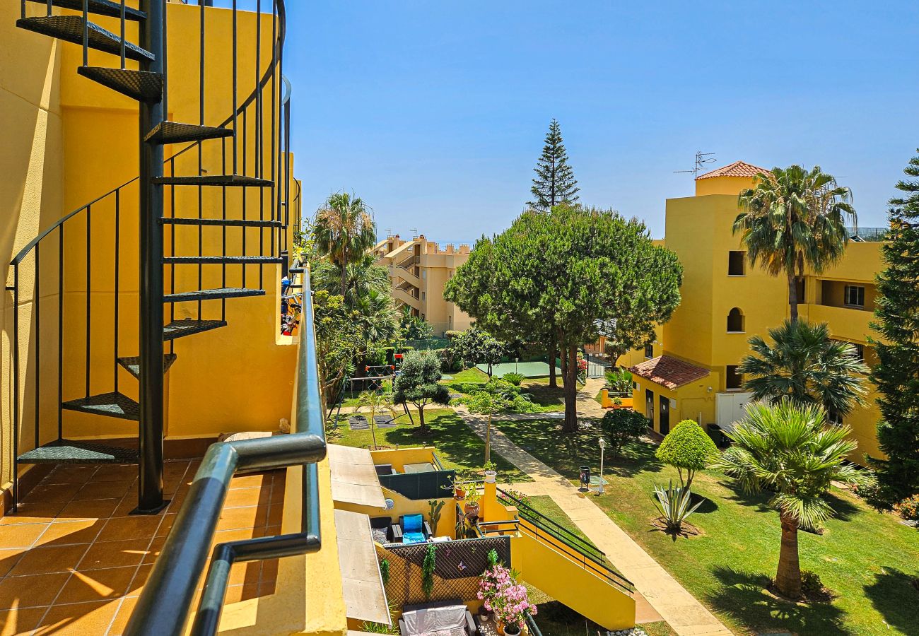 Apartamento en Mijas Costa - Apartamento ático de 2 dormitorios con vistas al mar.