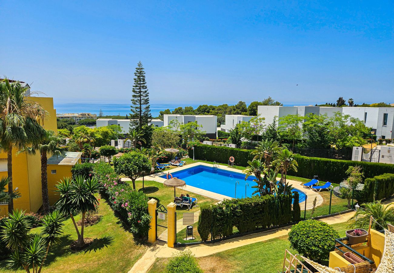 Apartamento en Mijas Costa - Apartamento ático de 2 dormitorios con vistas al mar.