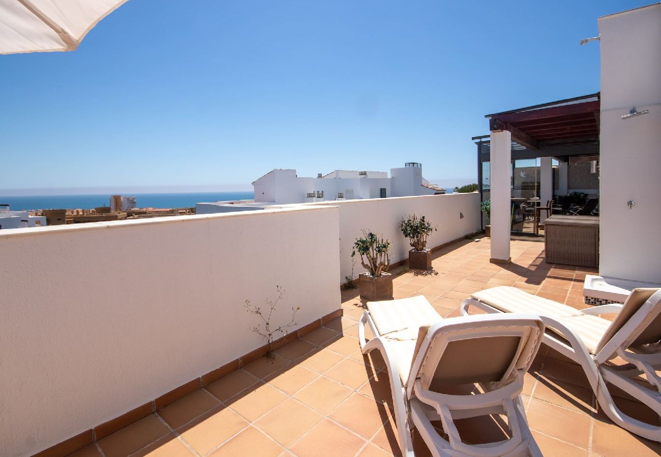 Apartment in Mijas Costa - 2 Bed Penthouse La Cala de Mijas with sea views