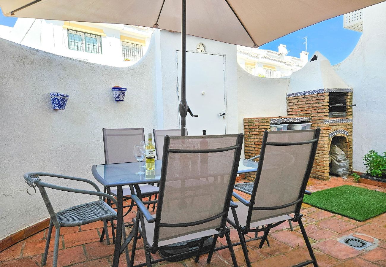 House in La Cala de Mijas - 3 Bed Townhouse roof terrace 100m to the beach