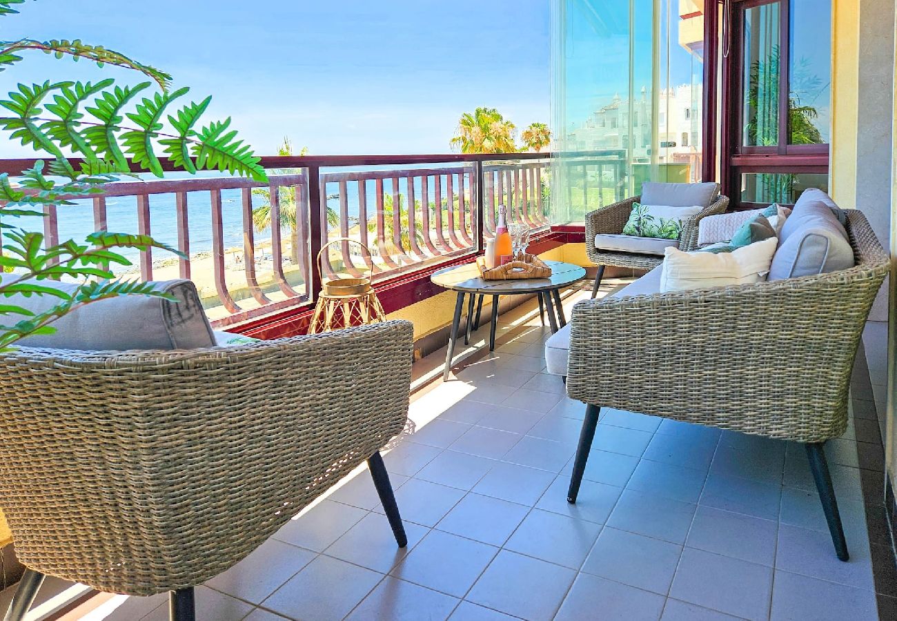 Apartment in Mijas Costa - Beachfront Sea views @ Lubina Sol Riviera del Sol