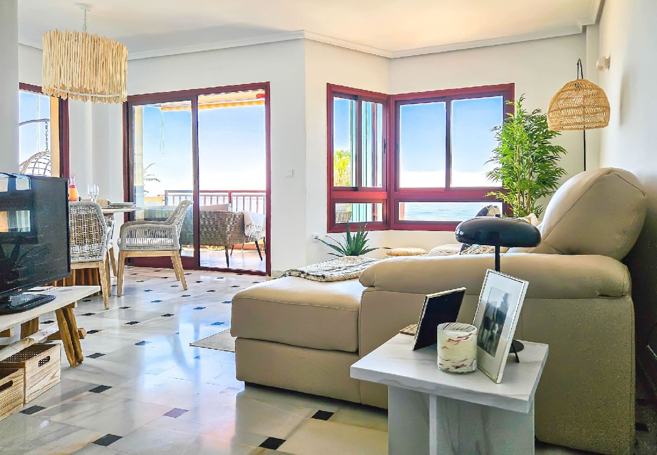 Apartment in Mijas Costa - Beachfront Sea views @ Lubina Sol Riviera del Sol