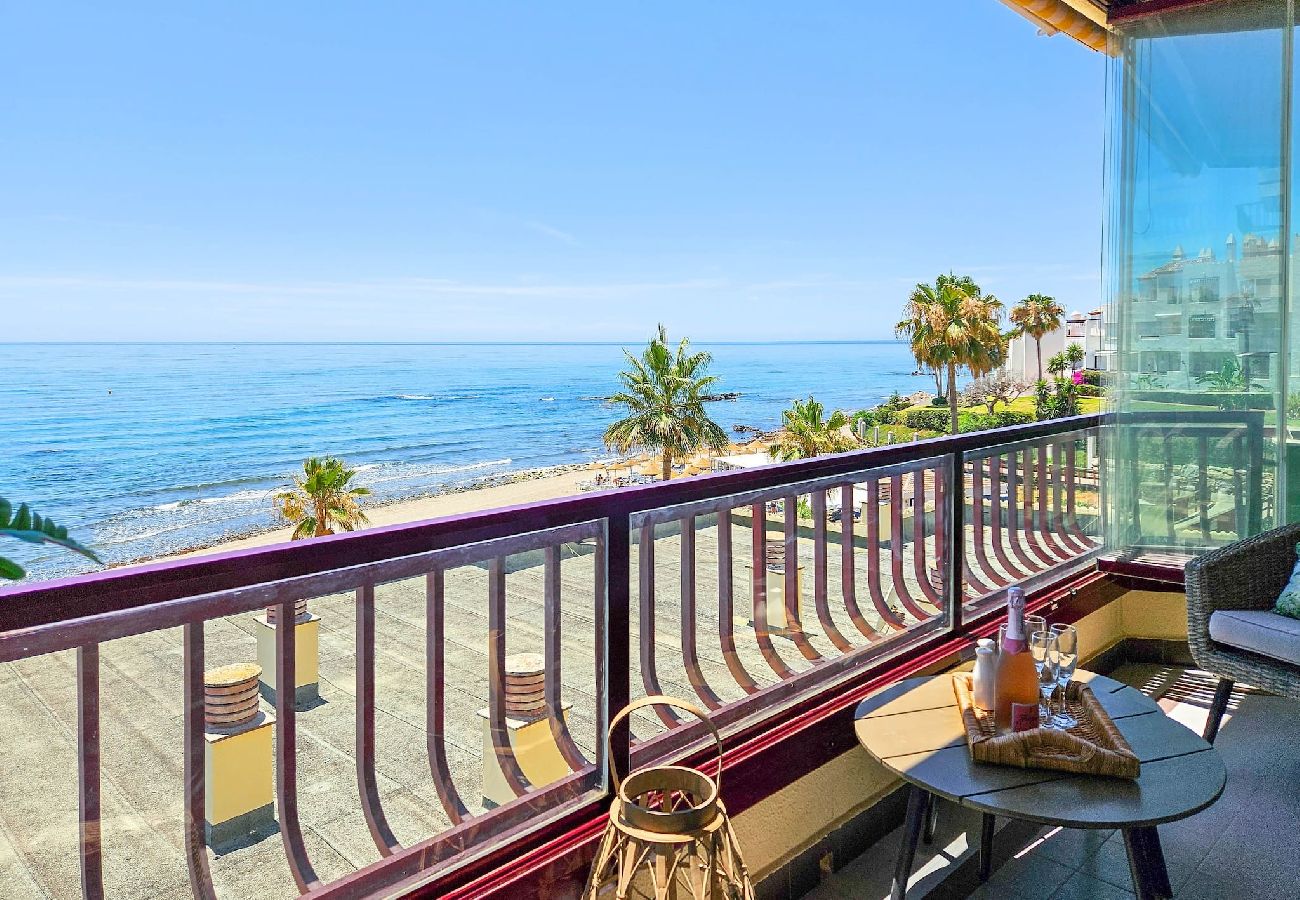 Apartment in Mijas Costa - Beachfront Sea views @ Lubina Sol Riviera del Sol