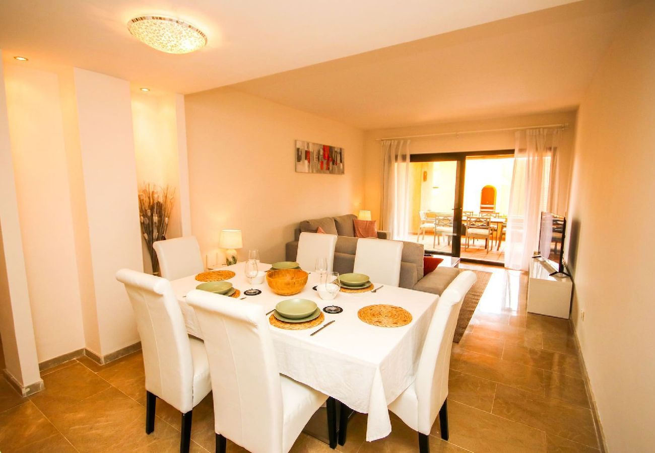 Apartment in Manilva - Spacious 3 bed apt near Duquesa Golf and Port 