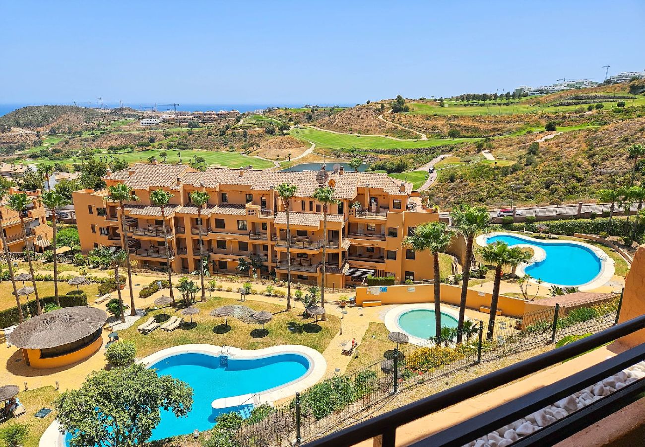 Apartment in Mijas Costa - 5 communal pools & great views @ Calanova Sea Golf