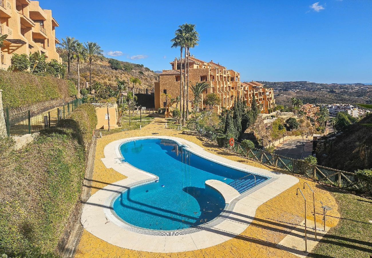 Apartment in Mijas Costa - 5 communal pools & great views @ Calanova Sea Golf