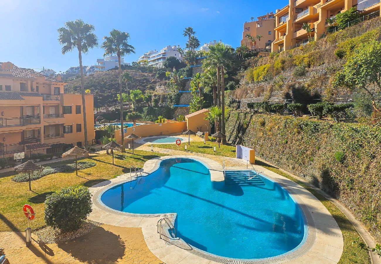 Apartment in Mijas Costa - 5 communal pools & great views @ Calanova Sea Golf