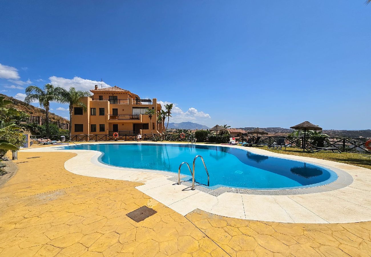 Apartment in Mijas Costa - 5 communal pools & great views @ Calanova Sea Golf