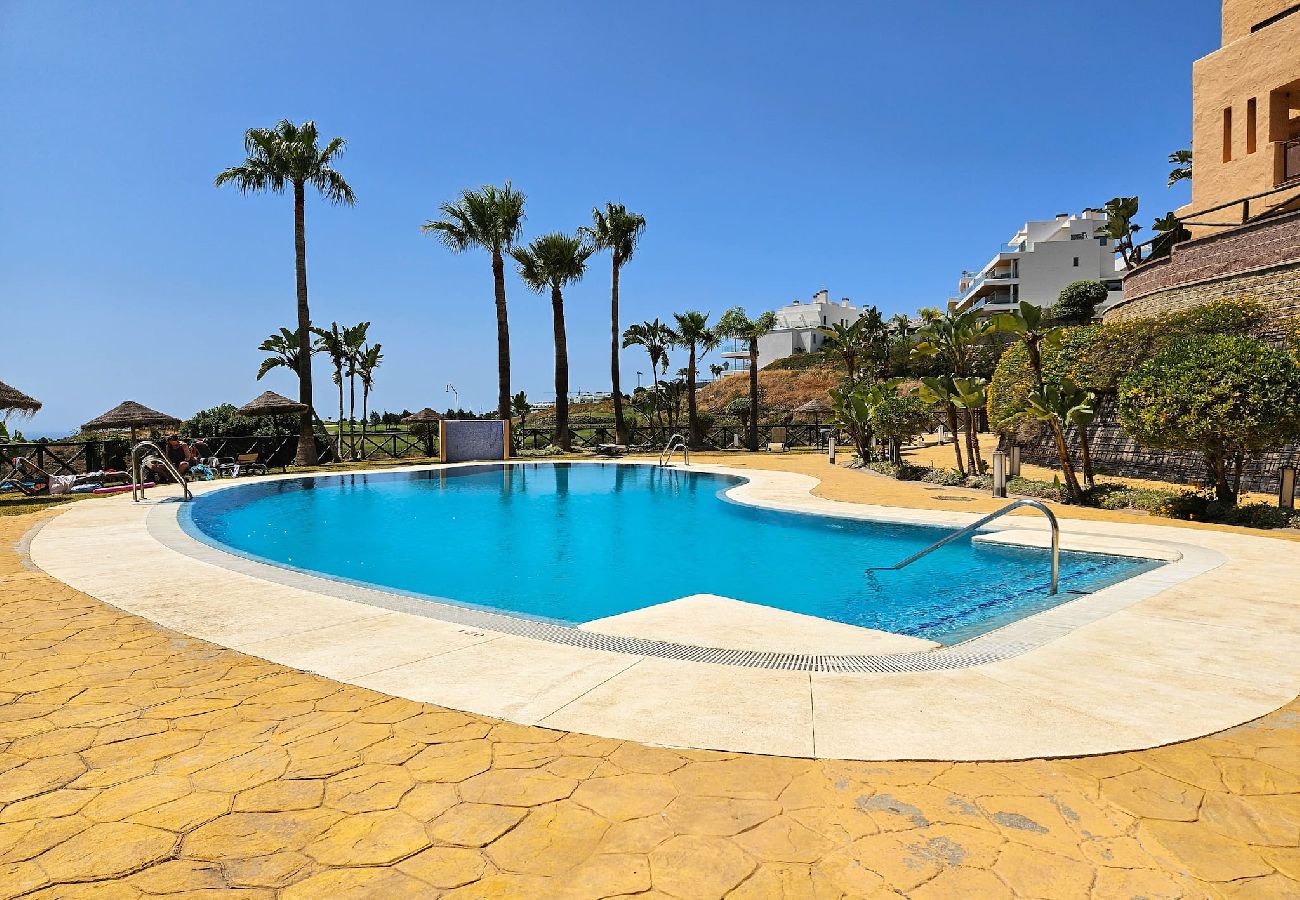 Apartment in Mijas Costa - 5 communal pools & great views @ Calanova Sea Golf