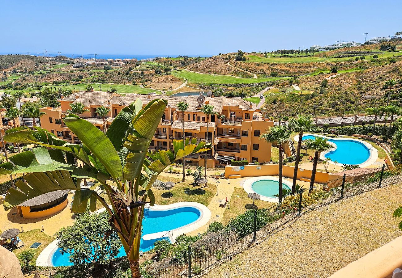 Apartment in Mijas Costa - 5 communal pools & great views @ Calanova Sea Golf