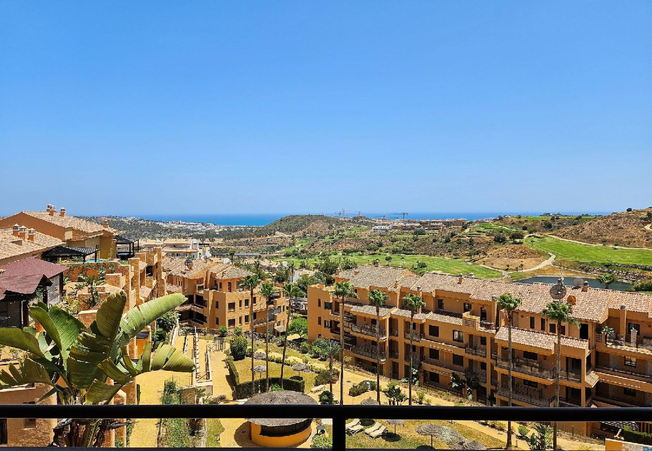 Apartment in Mijas Costa - 5 communal pools & great views @ Calanova Sea Golf