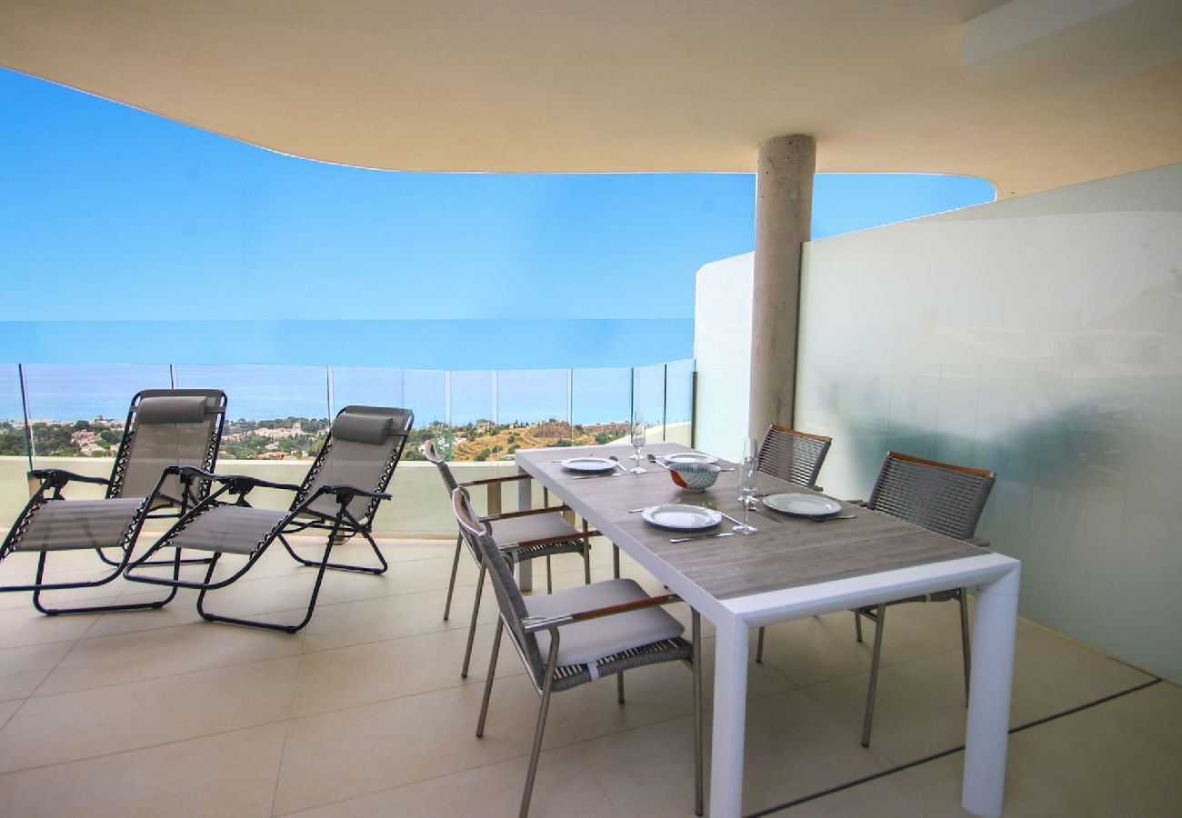 Apartment in Benalmádena - Stunning sea views @ Stupa hills 