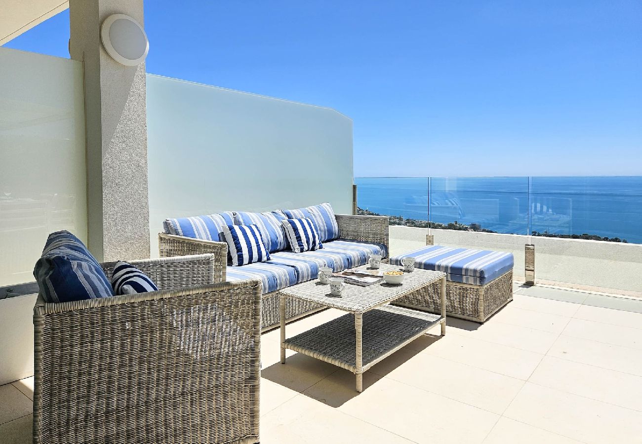 Apartment in Benalmádena - Luxury Penthouse @ Stupa hills Benalmadena 