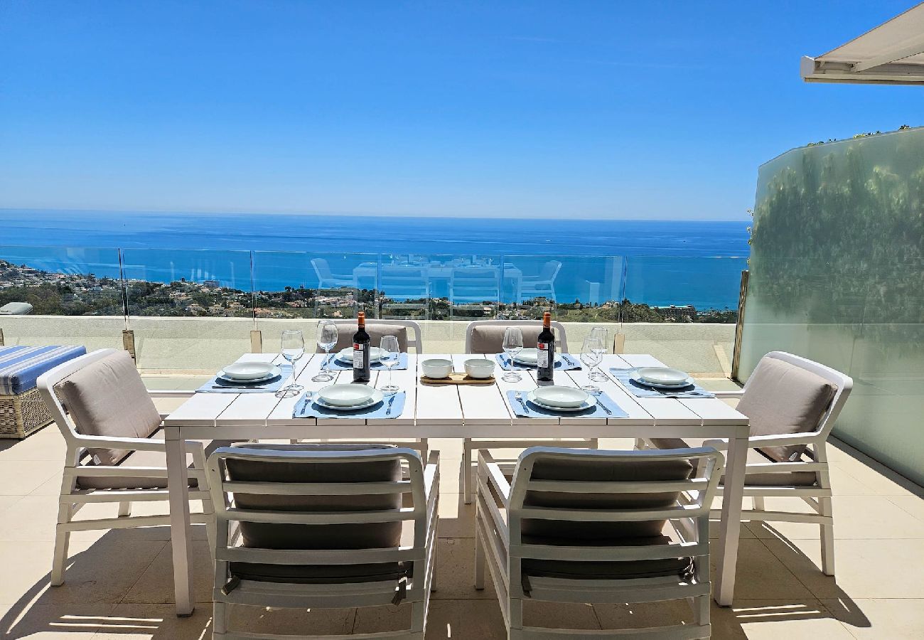 Apartment in Benalmádena - Luxury Penthouse @ Stupa hills Benalmadena 