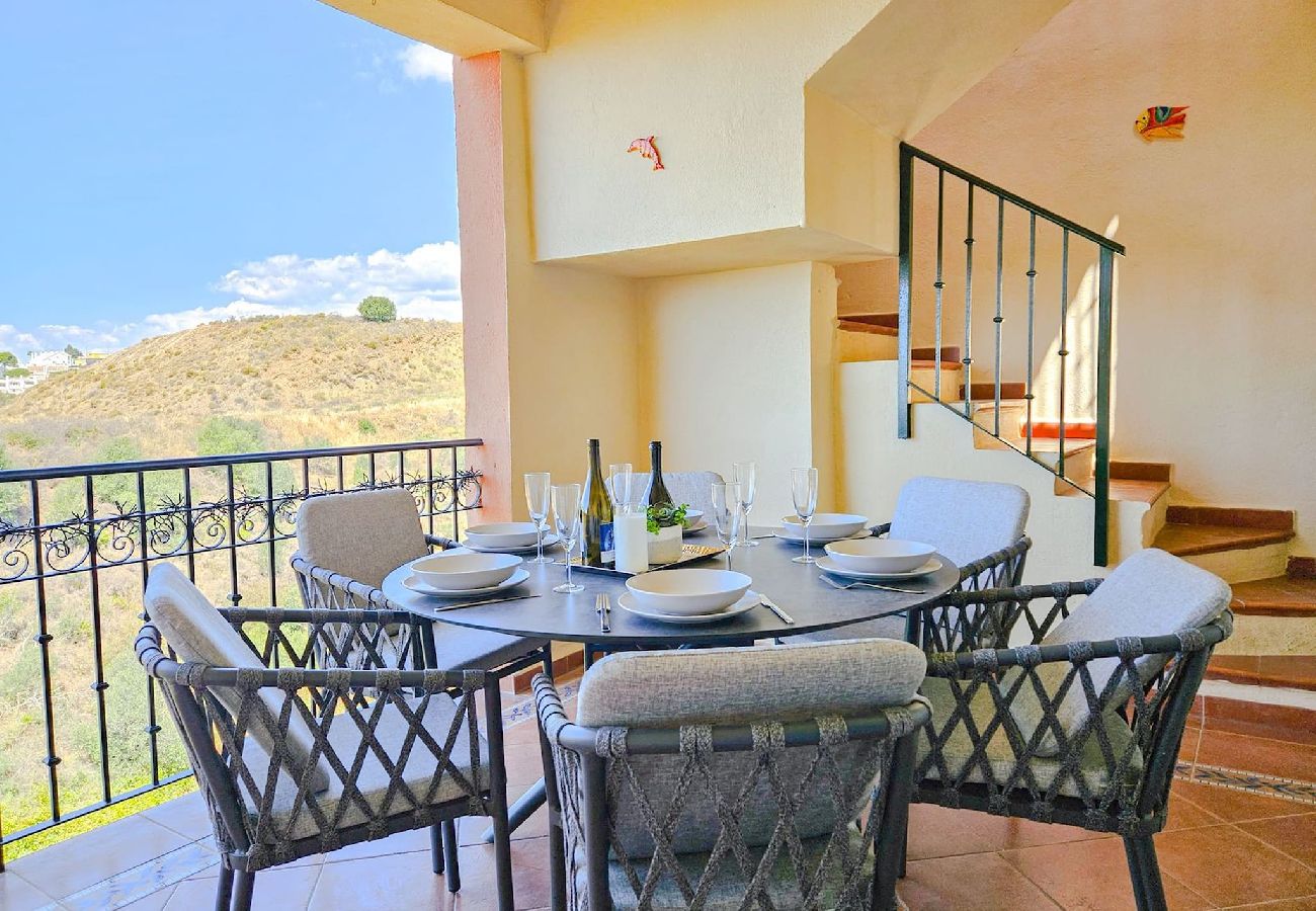 Apartment in Mijas Costa - Penthouse with Outdoor kitchen -close to the Beach 