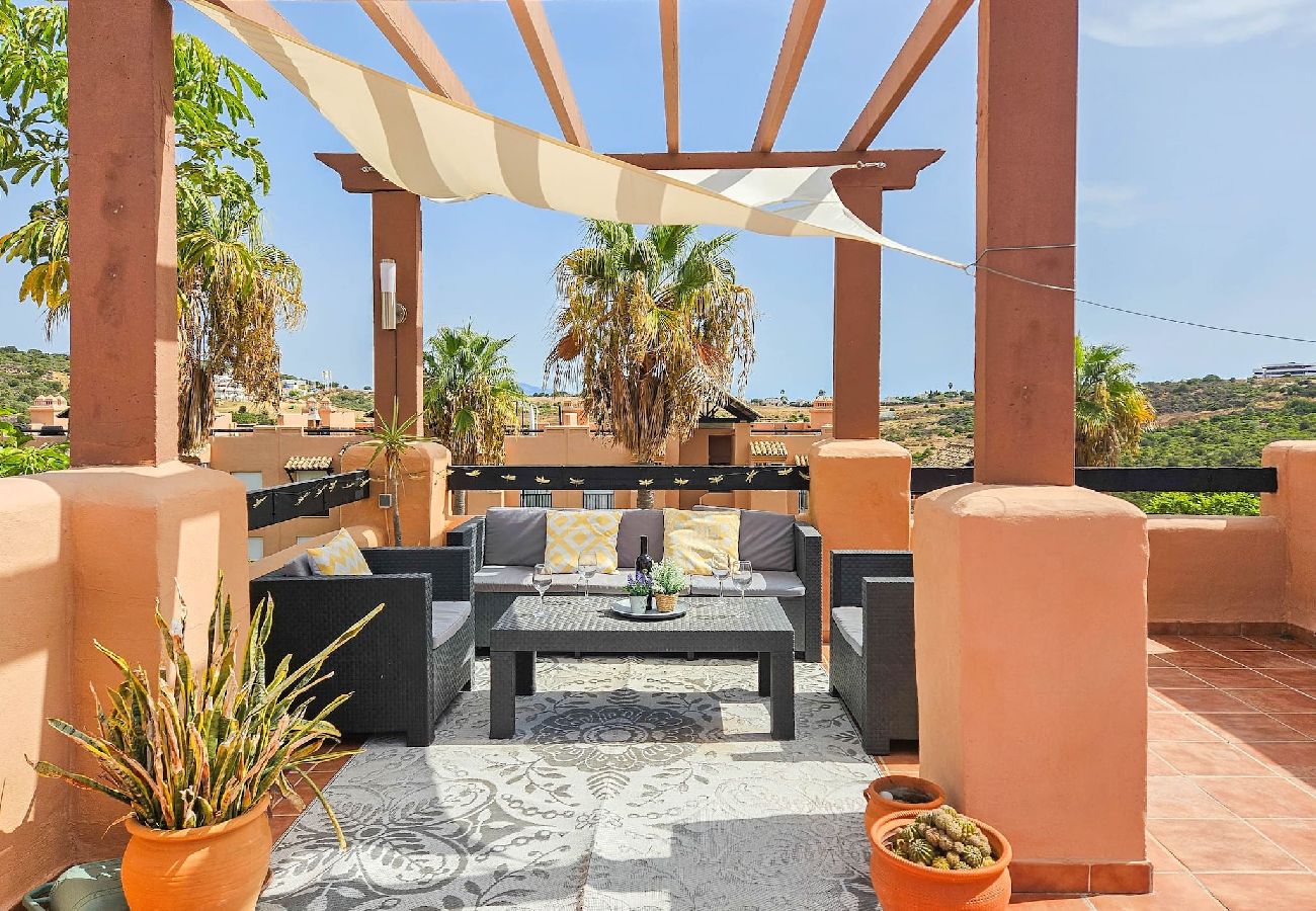 Apartment in Casares - 2 Bedroom Penthouse Casares Sol with sunny terrace 