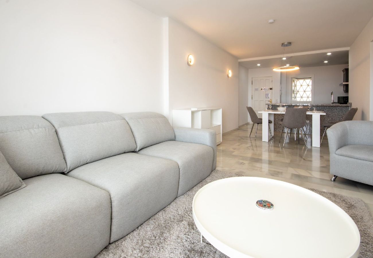 Apartment in Mijas Costa - Newly Renovated 2 Bed Apt Miraflores with seaviews 