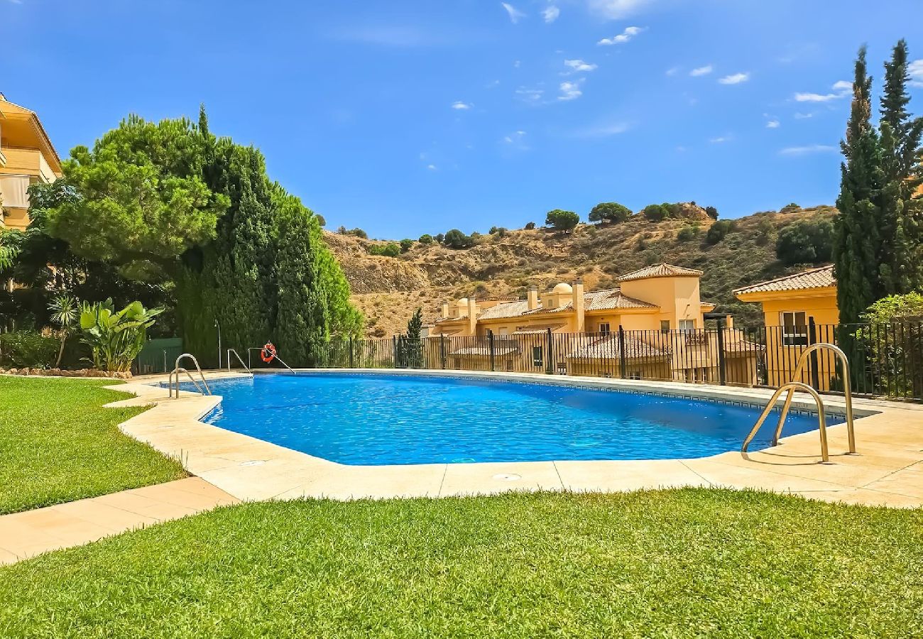 Apartment in Mijas Costa - 1 bed penthouse apt in Calahonda 