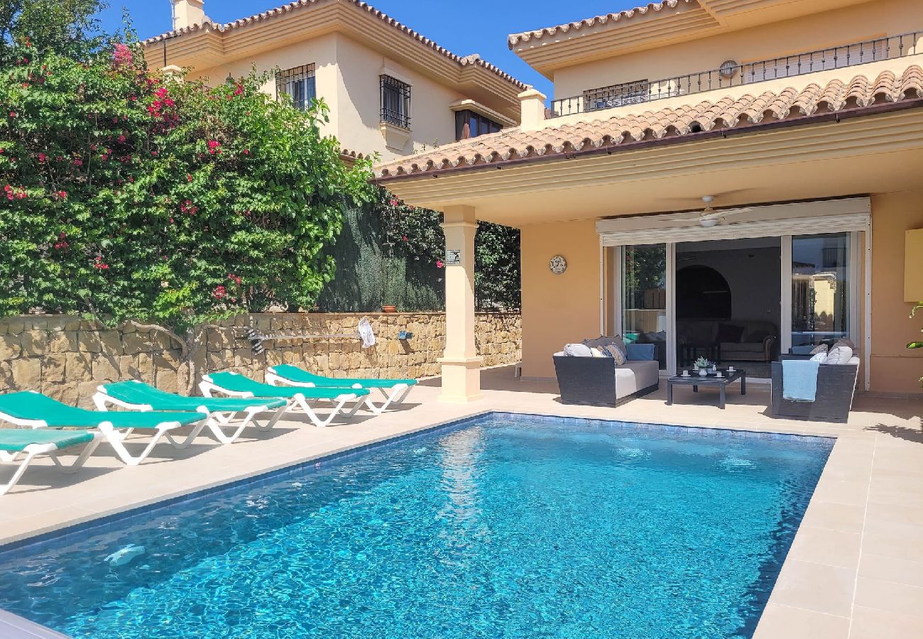 Townhouse in Mijas Costa - 3 Bed Townhouse with Private Pool @ Los Flamencos 