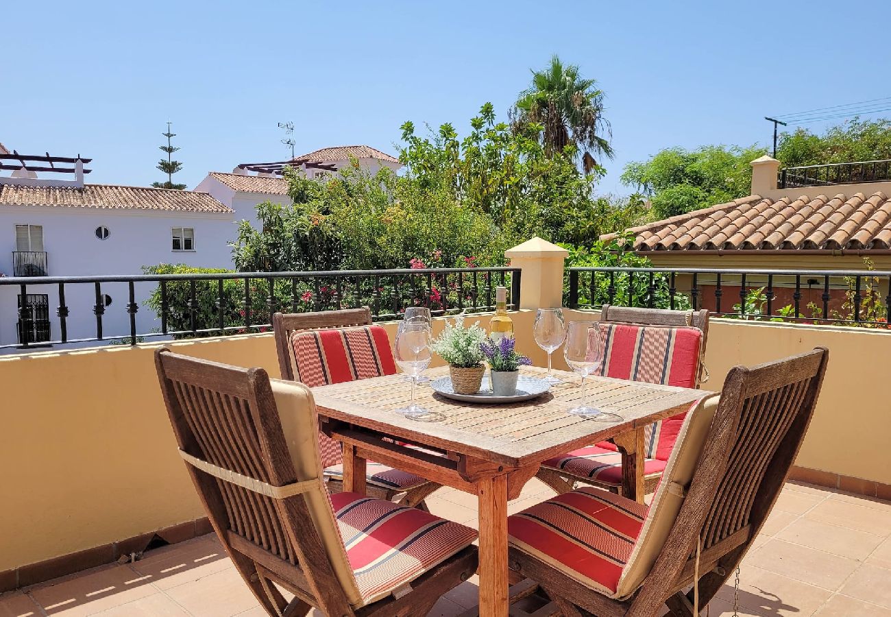 Townhouse in Mijas Costa - 3 Bed Townhouse with Private Pool @ Los Flamencos 