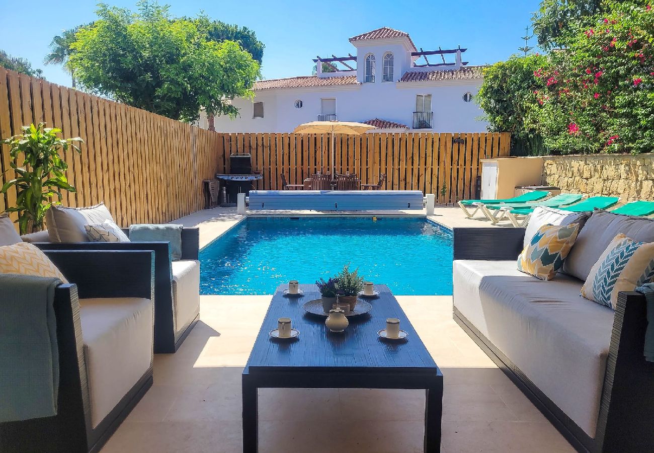 Townhouse in Mijas Costa - 3 Bed Townhouse with Private Pool @ Los Flamencos 