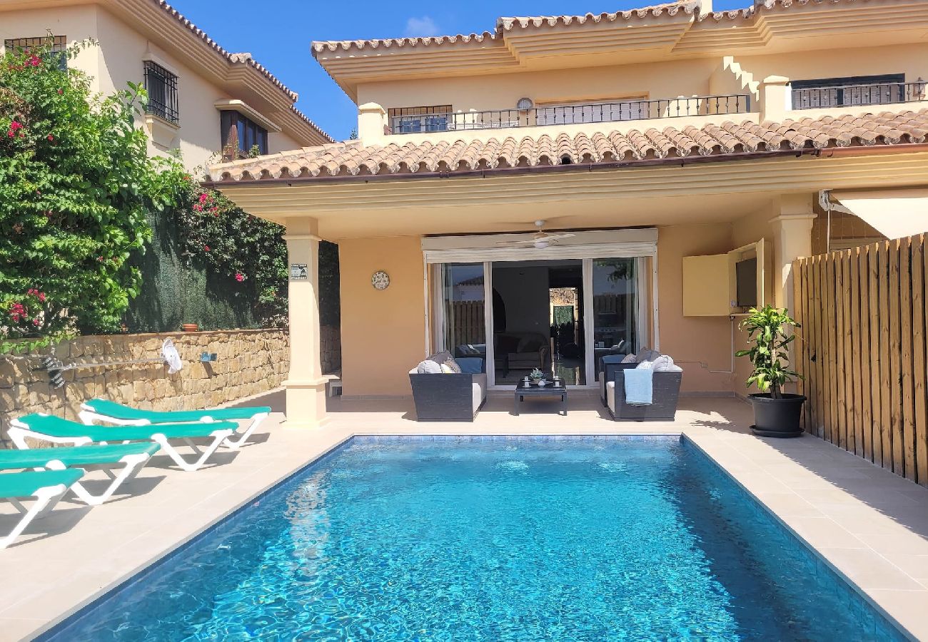 Townhouse in Mijas Costa - 3 Bed Townhouse with Private Pool @ Los Flamencos 