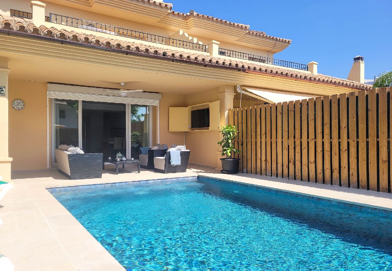 Townhouse in Mijas Costa - 3 Bed Townhouse with Private Pool @ Los Flamencos 