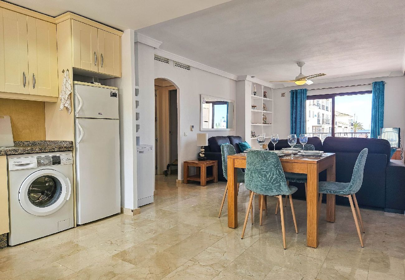 Apartment in Manilva - Overlooking Puerto de Duquesa marina 