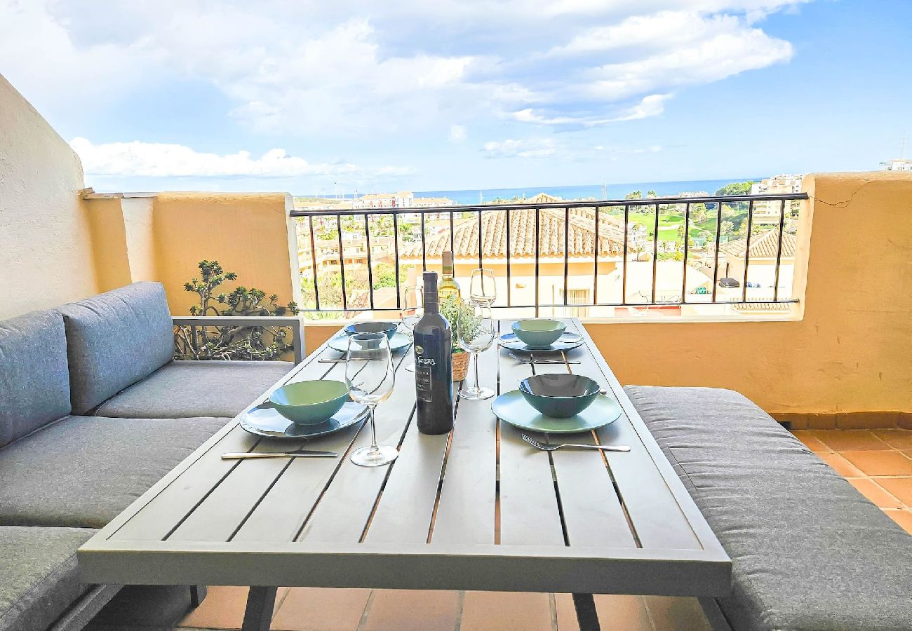 Apartment in Mijas Costa - Two bedroom apartment Ocean Golf Riviera del Sol 