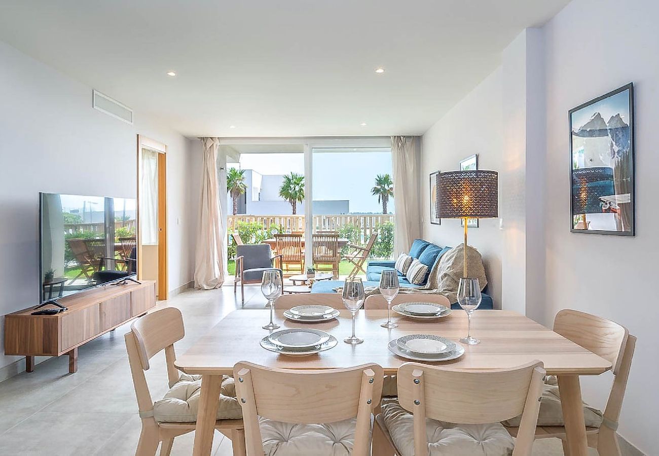 Apartment in La Cala de Mijas - Modern 3 bed garden apt next to pool Casa Banderas 