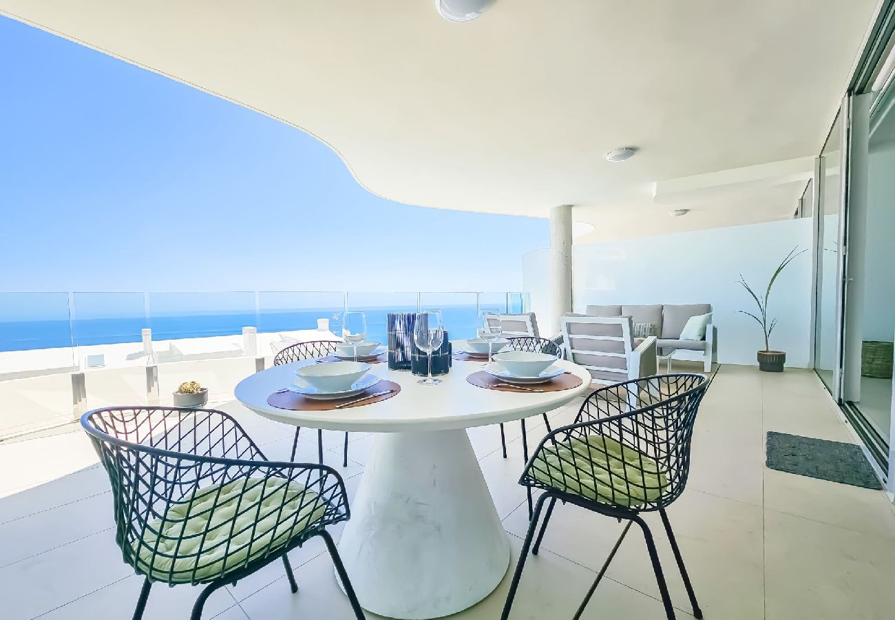 Apartment in Benalmádena - Amazing sea views Stupa hills 