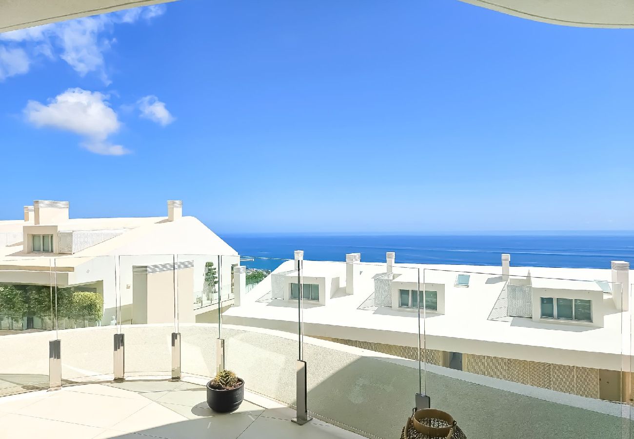 Apartment in Benalmádena - Amazing sea views Stupa hills 