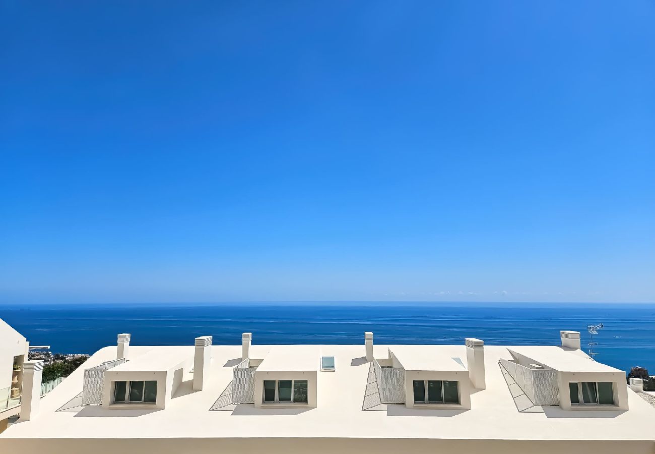 Apartment in Benalmádena - Amazing sea views Stupa hills 