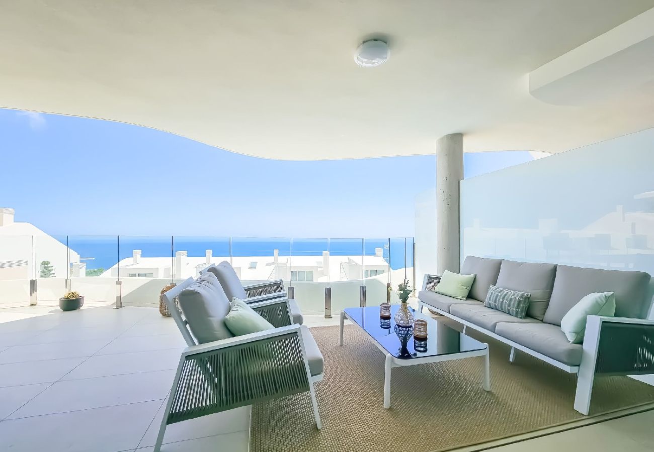 Apartment in Benalmádena - Amazing sea views Stupa hills 