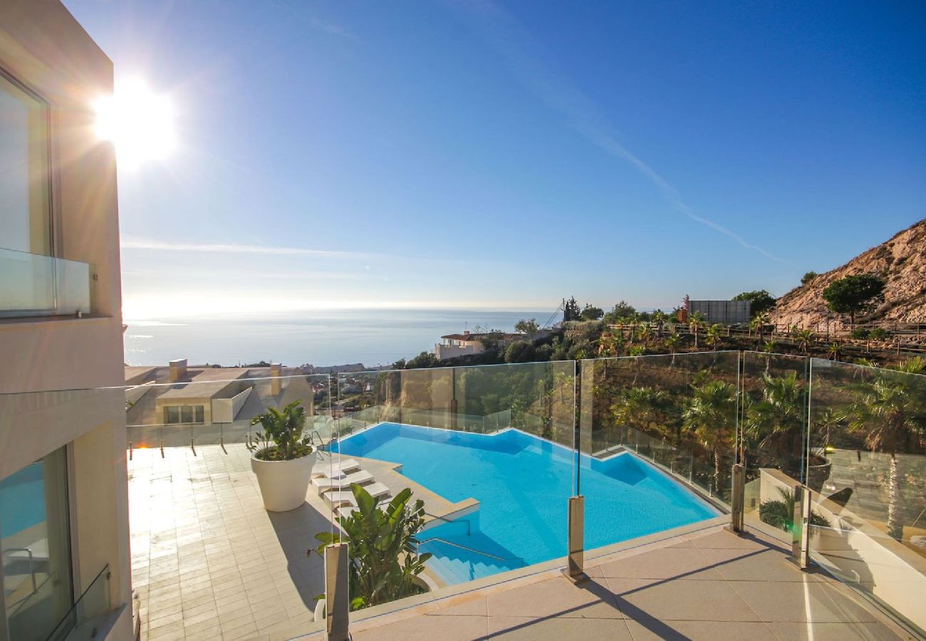 Apartment in Benalmádena - Amazing sea views Stupa hills 