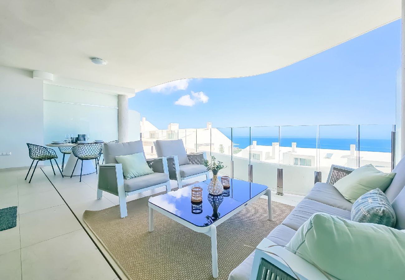 Apartment in Benalmádena - Amazing sea views Stupa hills 