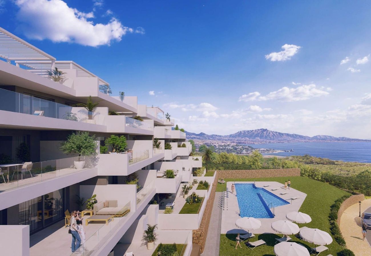 Apartment in Manilva - Modern 3 bedroom apartment with amazing facilities 