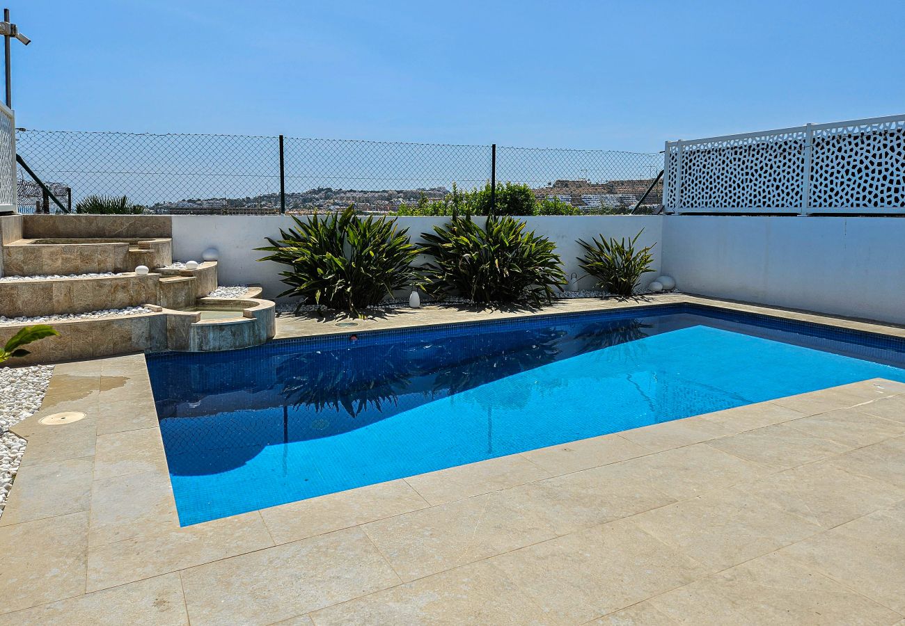 Terraced House in La Cala de Mijas - 3 bedroom townhouse with private pool