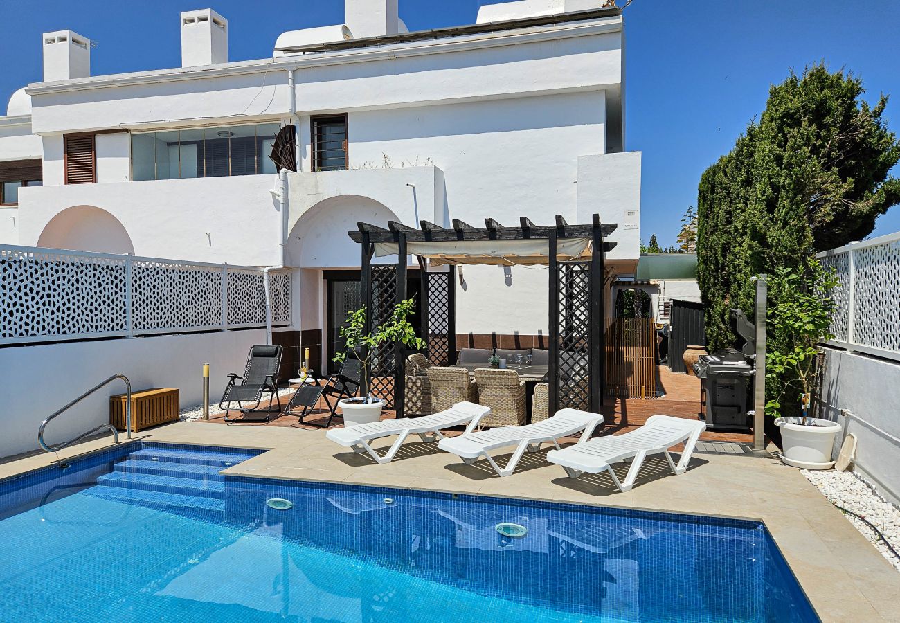 Terraced House in La Cala de Mijas - 3 bedroom townhouse with private pool