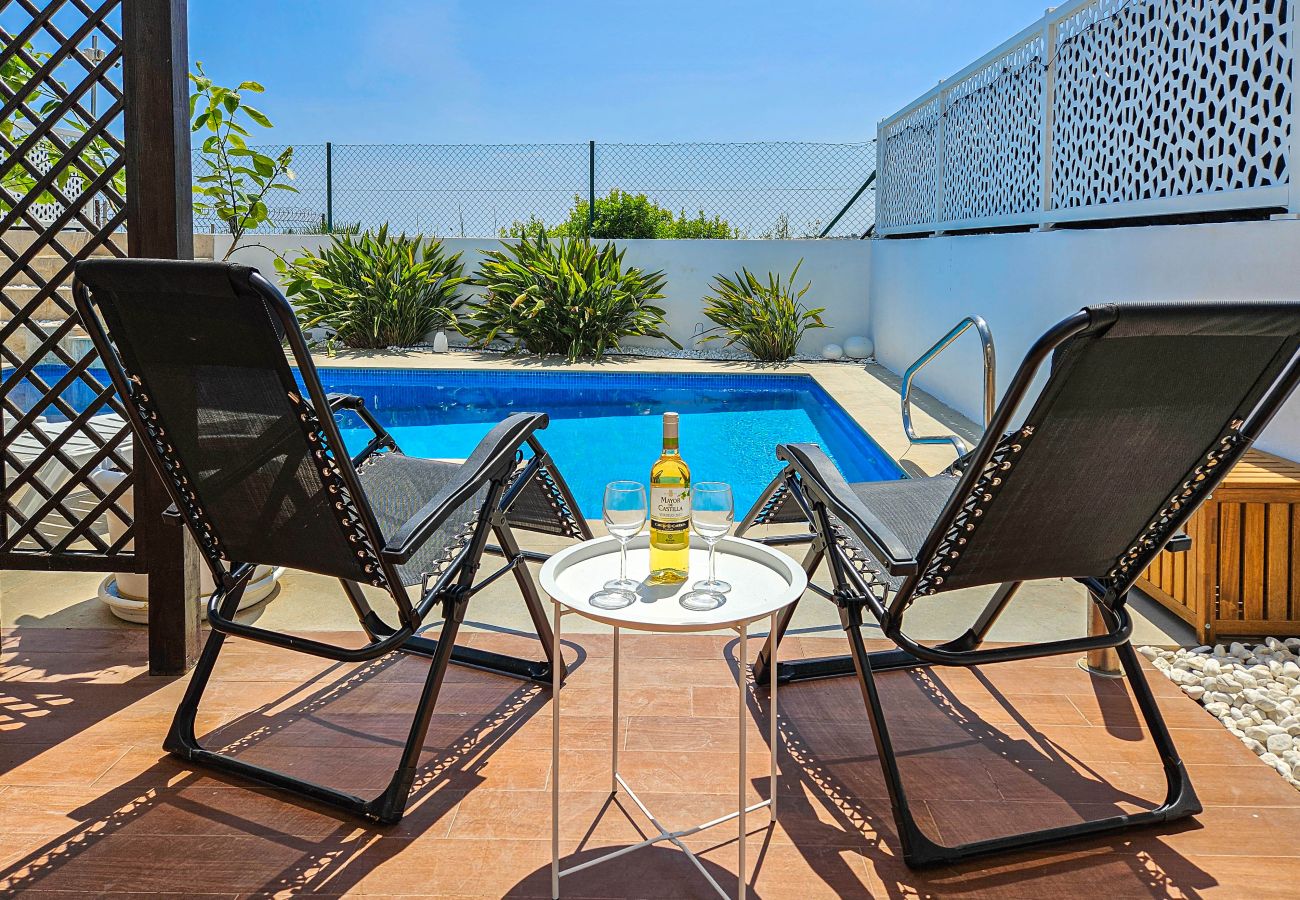 Terraced House in La Cala de Mijas - 3 bedroom townhouse with private pool