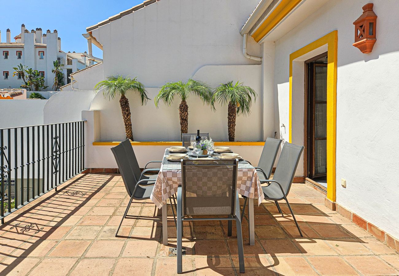Terraced House in Mijas Costa - 3 bedroom townhouse golf front, Miraflores