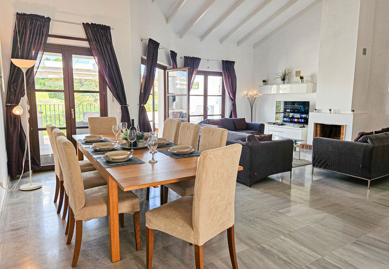 Terraced House in Mijas Costa - 3 bedroom townhouse golf front, Miraflores