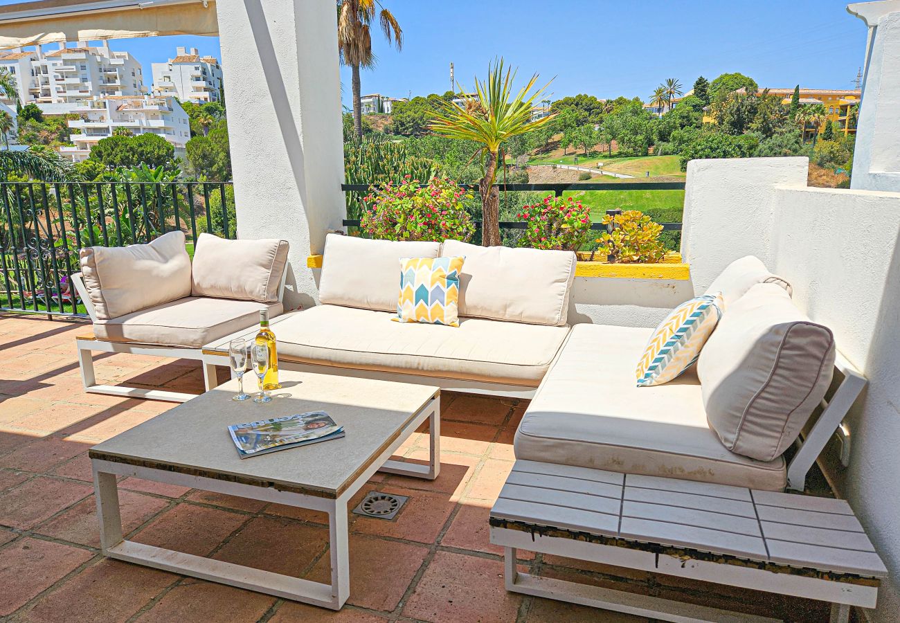 Terraced House in Mijas Costa - 3 bedroom townhouse golf front, Miraflores
