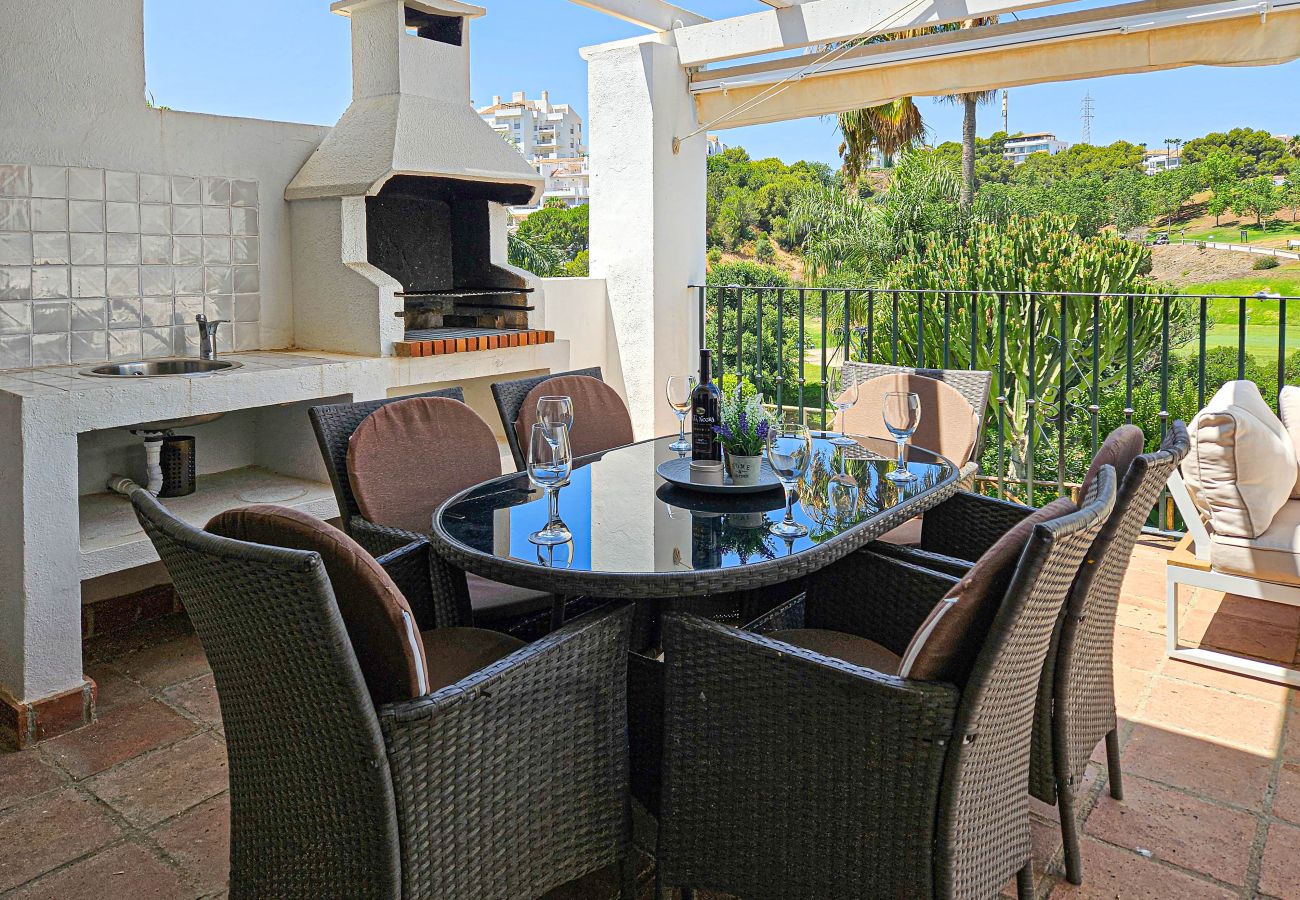 Terraced House in Mijas Costa - 3 bedroom townhouse golf front, Miraflores